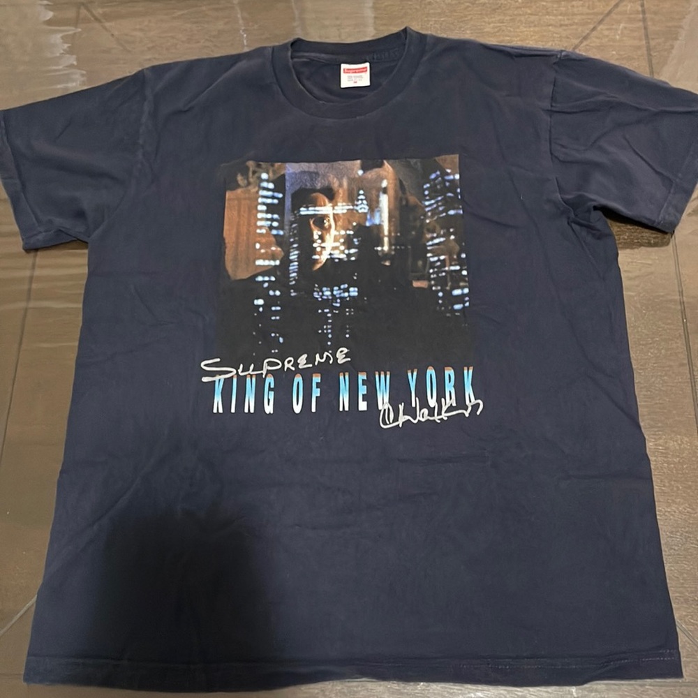 Supreme King of New York T-Shirt Navy size M